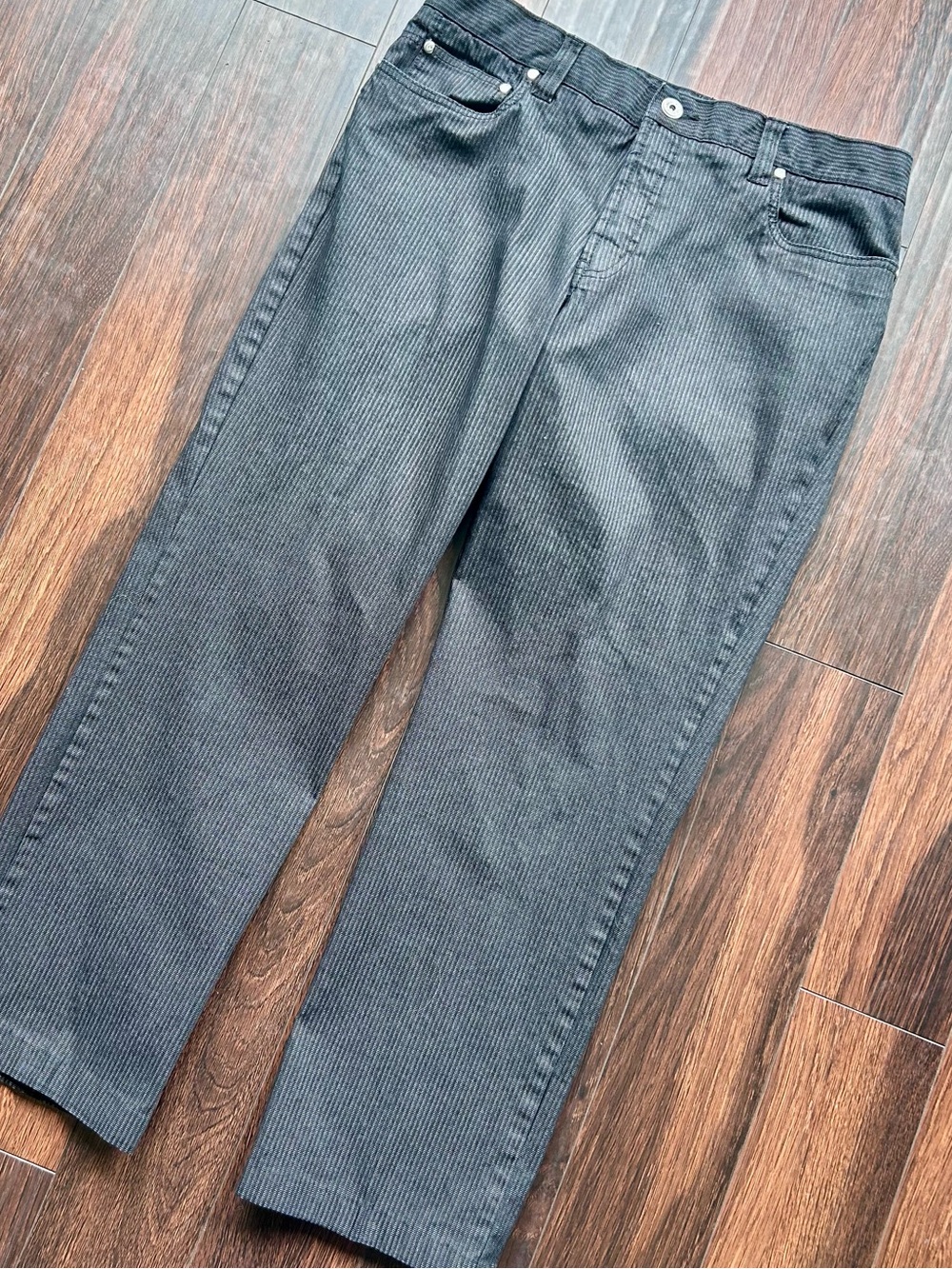 Point Zero textured black jeans 36 - Picture 7 of 10